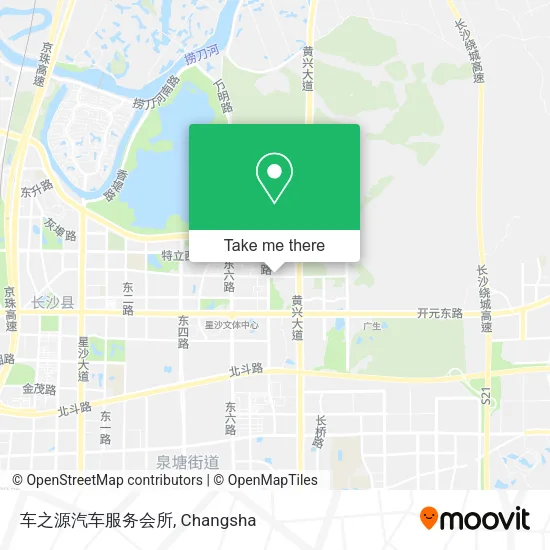 车之源汽车服务会所 map