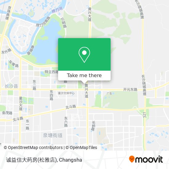 诚益信大药房(松雅店) map