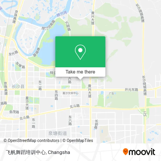 飞帆舞蹈培训中心 map