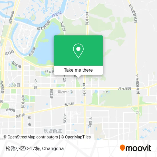 松雅小区C-17栋 map