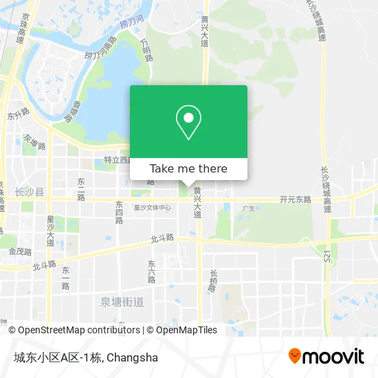 城东小区A区-1栋 map