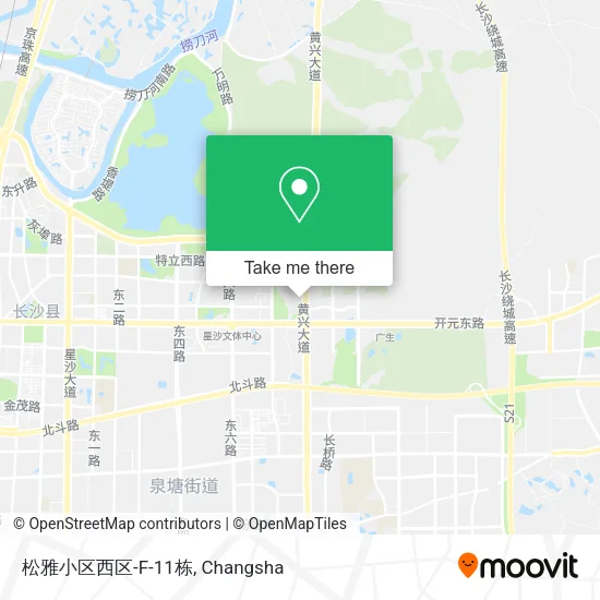 松雅小区西区-F-11栋 map