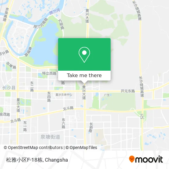 松雅小区F-18栋 map