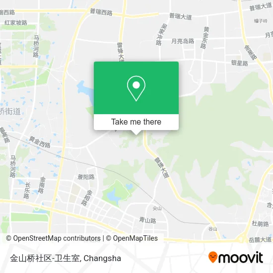 金山桥社区-卫生室 map