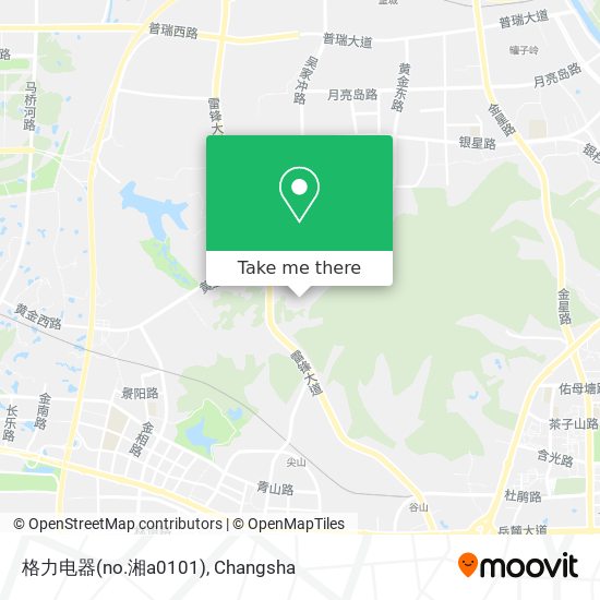 格力电器(no.湘a0101) map