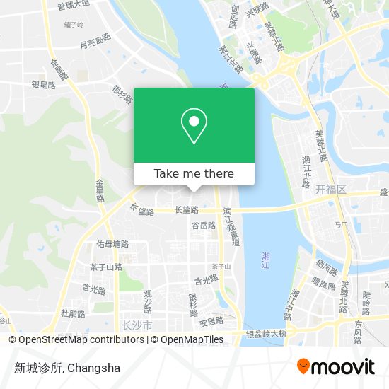 新城诊所 map