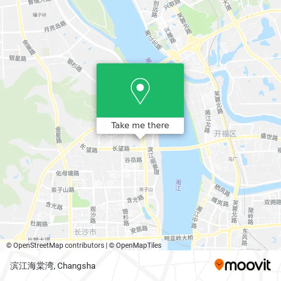 滨江海棠湾 map