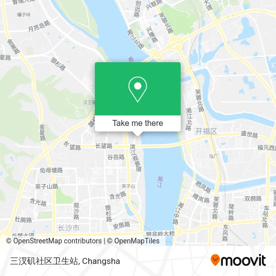 三汊矶社区卫生站 map