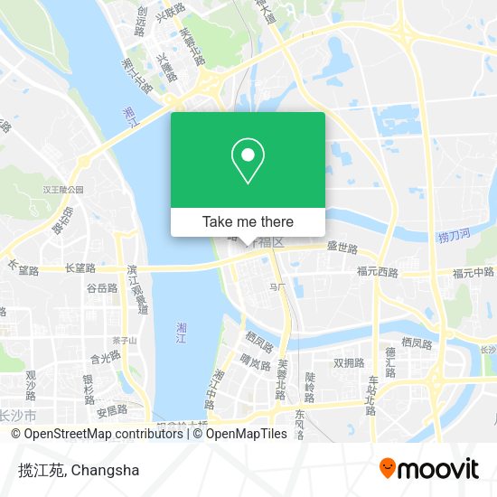 揽江苑 map