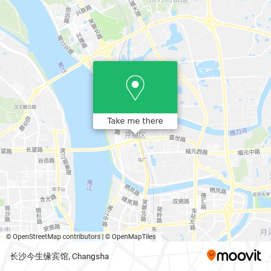 长沙今生缘宾馆 map