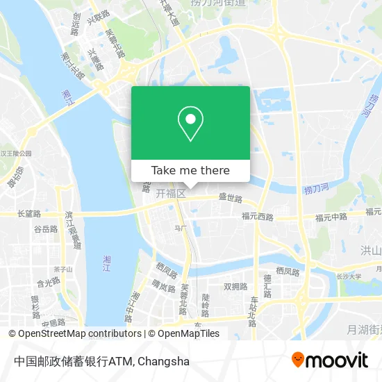 中国邮政储蓄银行ATM map
