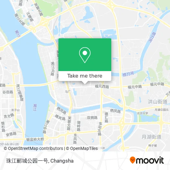 珠江郦城公园一号 map