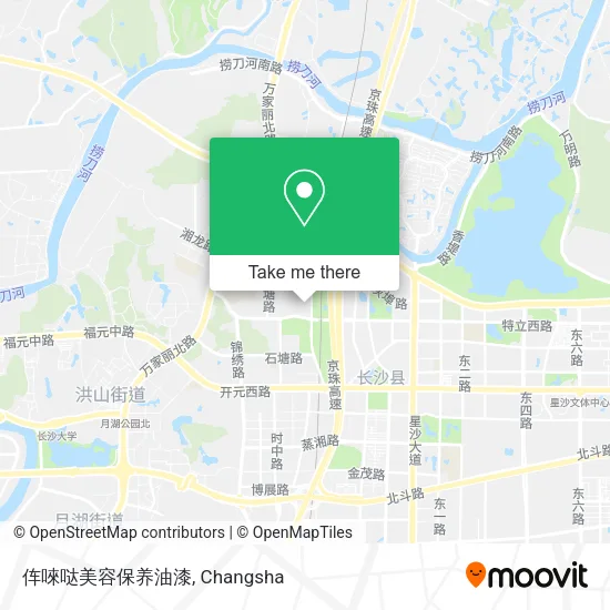 伡唻哒美容保养油漆 map