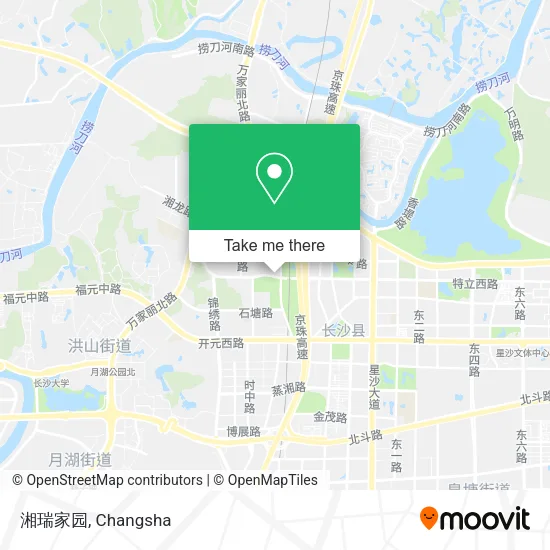 湘瑞家园 map