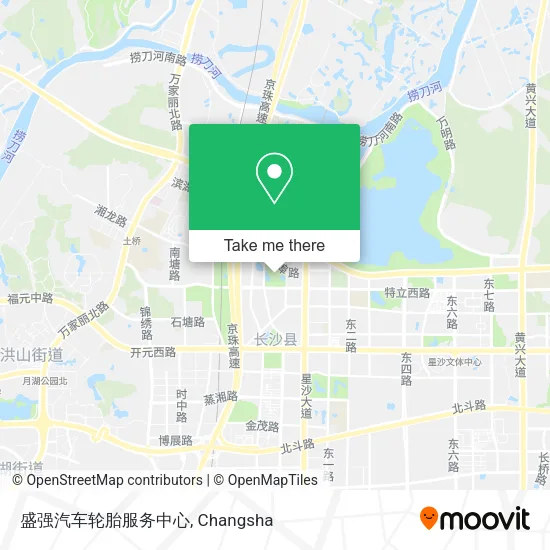 盛强汽车轮胎服务中心 map