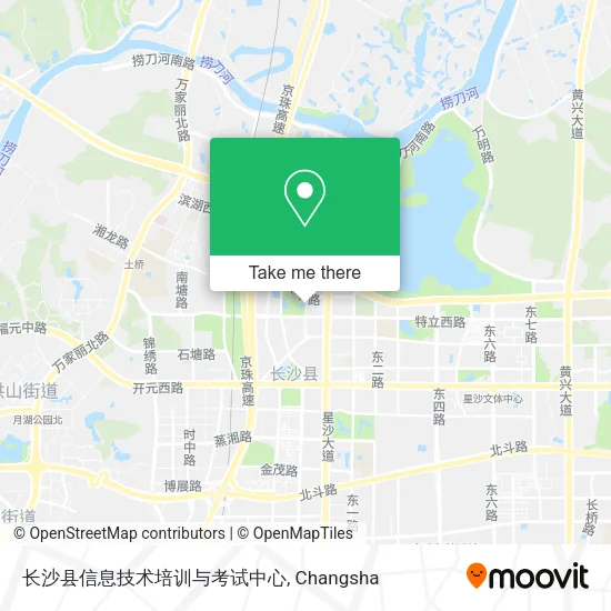 长沙县信息技术培训与考试中心 map