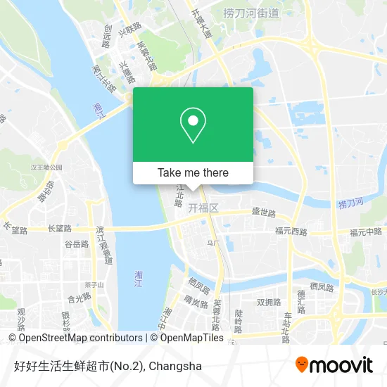 好好生活生鲜超市(No.2) map