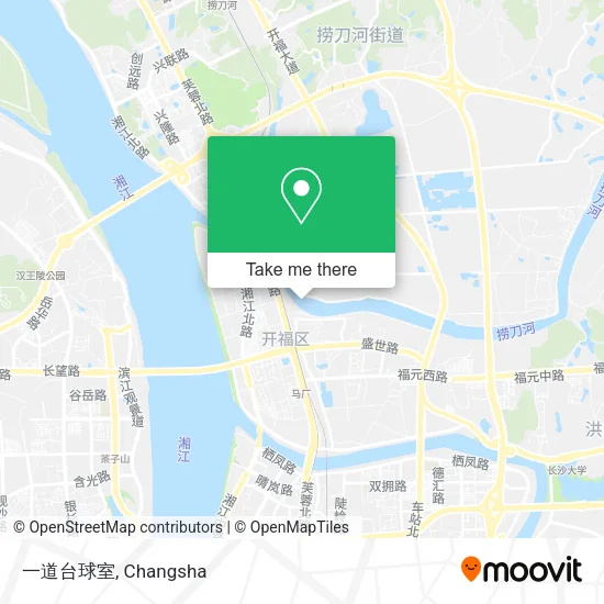 一道台球室 map