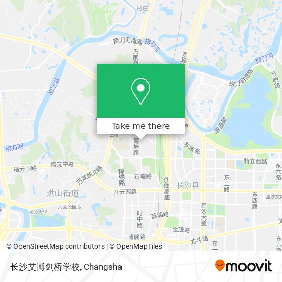 长沙艾博剑桥学校 map
