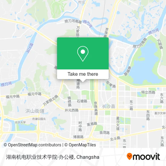 湖南机电职业技术学院-办公楼 map