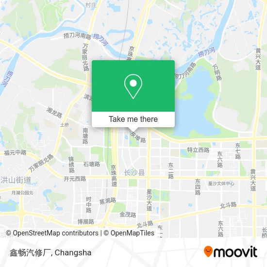 鑫畅汽修厂 map