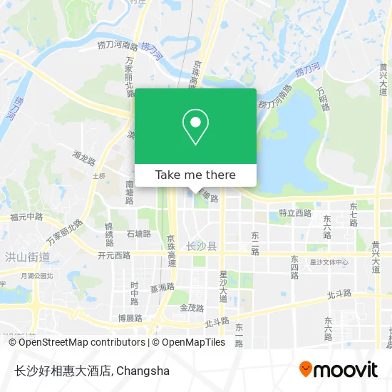长沙好相惠大酒店 map