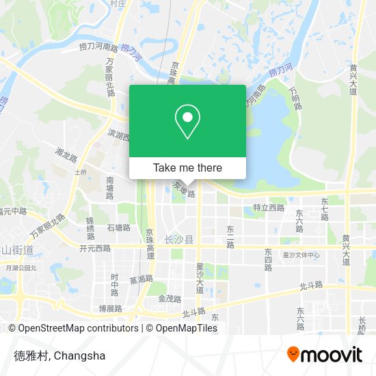 德雅村 map