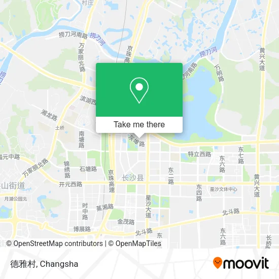 德雅村 map
