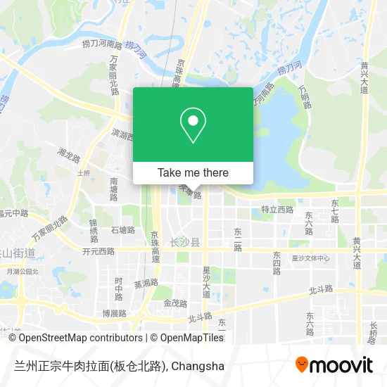 兰州正宗牛肉拉面(板仓北路) map
