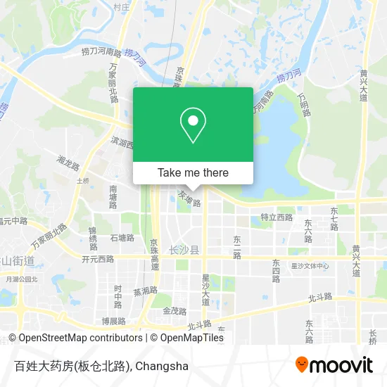 百姓大药房(板仓北路) map