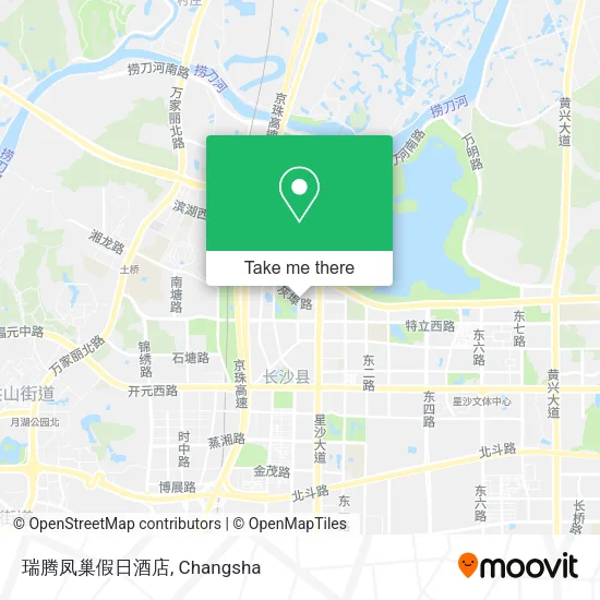 瑞腾凤巢假日酒店 map