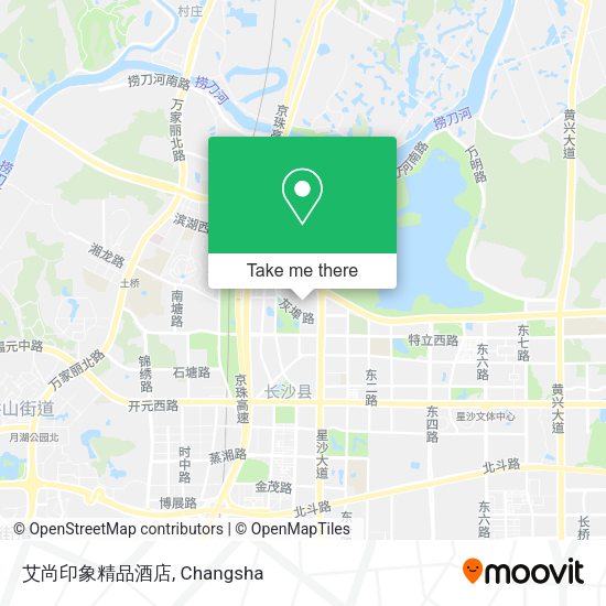 艾尚印象精品酒店 map