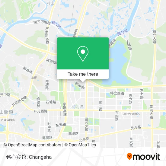 铭心宾馆 map