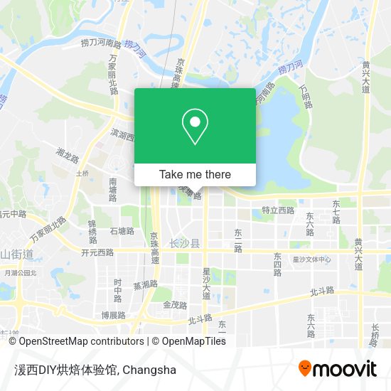 湲西DIY烘焙体验馆 map