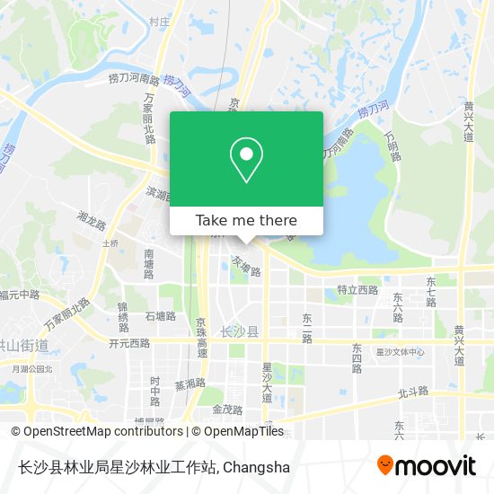 长沙县林业局星沙林业工作站 map