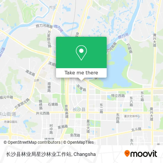 长沙县林业局星沙林业工作站 map