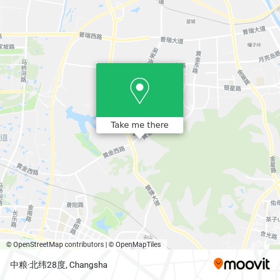 中粮·北纬28度 map
