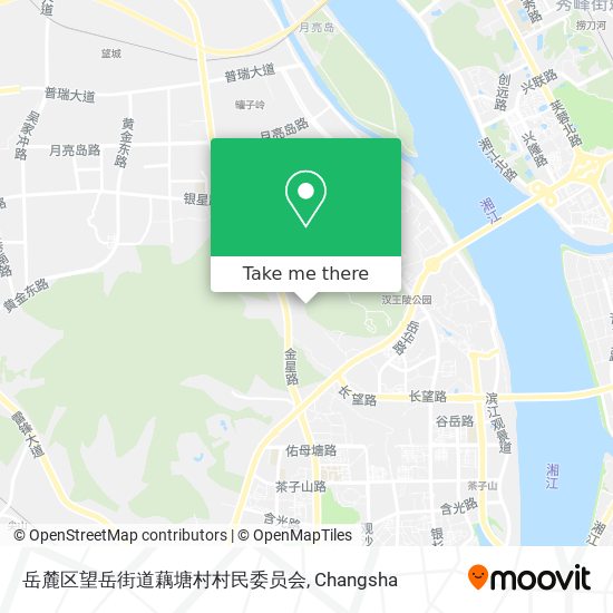 岳麓区望岳街道藕塘村村民委员会 map