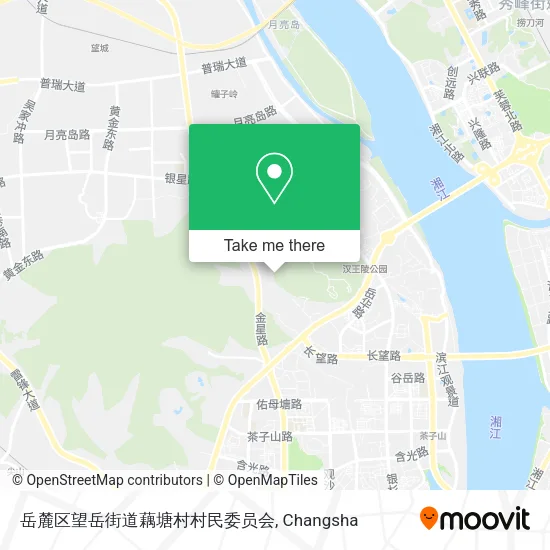 岳麓区望岳街道藕塘村村民委员会 map