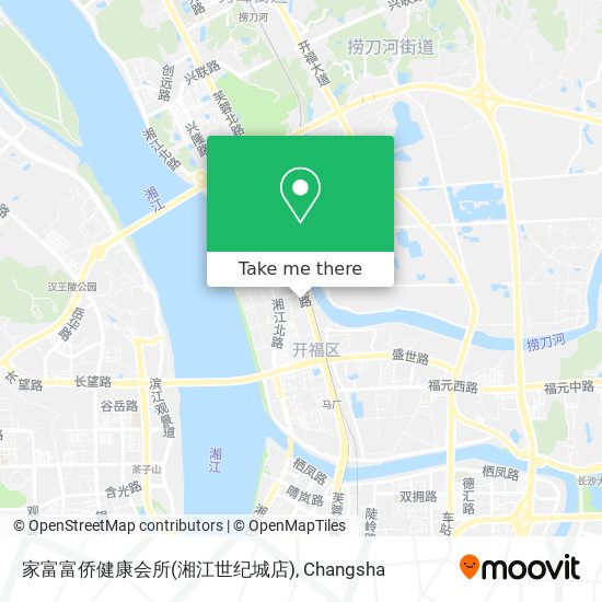 家富富侨健康会所(湘江世纪城店) map