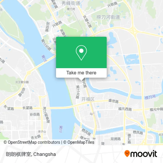 朗朗棋牌室 map