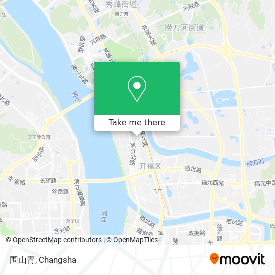 围山青 map