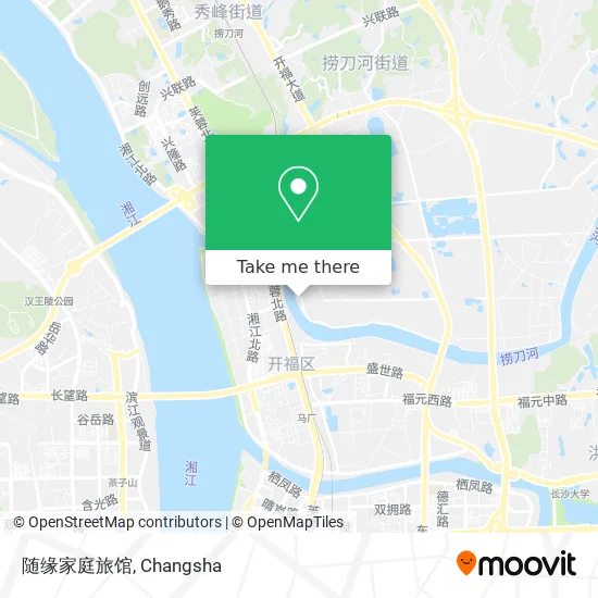 随缘家庭旅馆 map