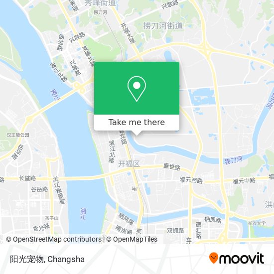 阳光宠物 map