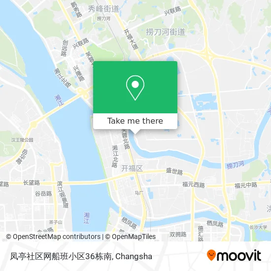 凤亭社区网船班小区36栋南 map