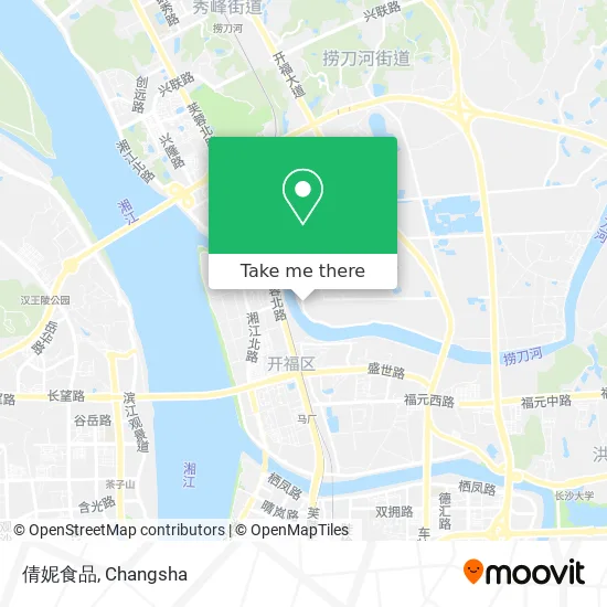 倩妮食品 map