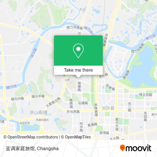 蓝调家庭旅馆 map