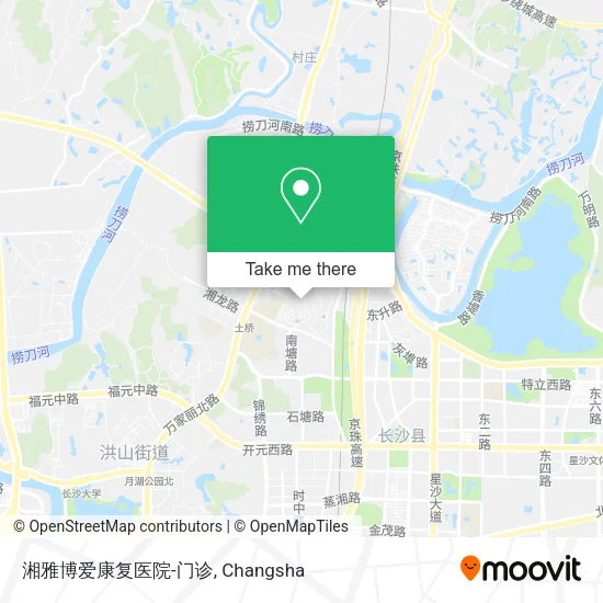 湘雅博爱康复医院-门诊 map
