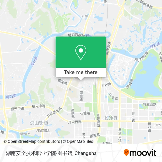 湖南安全技术职业学院-图书馆 map