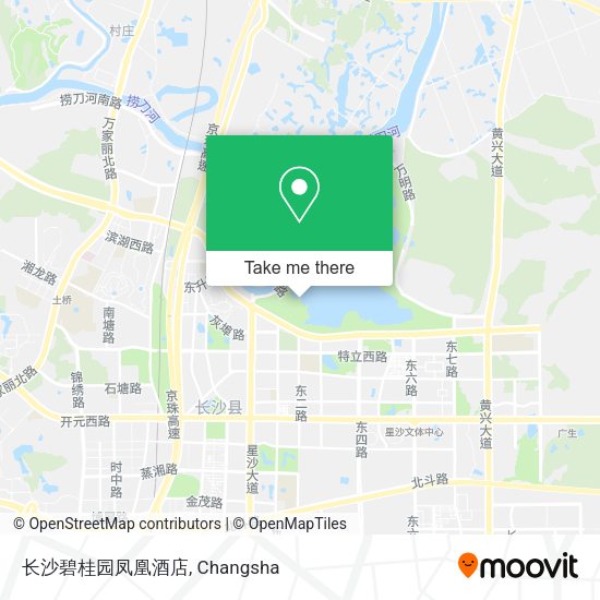 长沙碧桂园凤凰酒店 map